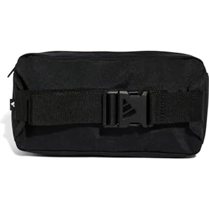 adidas Originals Gürteltasche Linear Bumbag, Sportliche Gürteltasche aus 100% recyceltem Polyester in Schwarz mit verstellbarem Hüftgurt – Bild 2