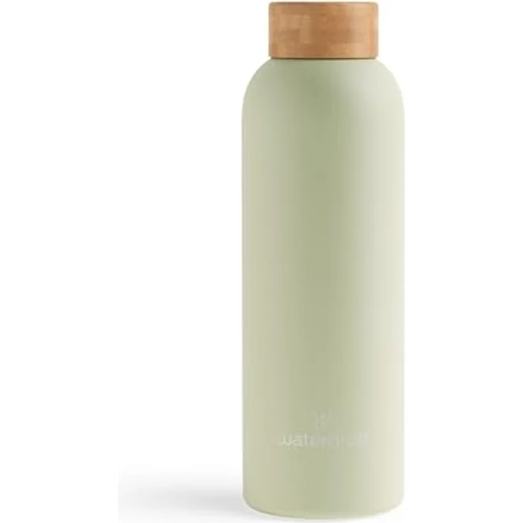 waterdrop® Steel Bottle 600ml, isolierte Edelstahl Trinkflasche, auslaufsicher, 24h kalt, 12h heiß, doppelwandig, bruchsicher, kohlensäuregeeignet – Bild 1
