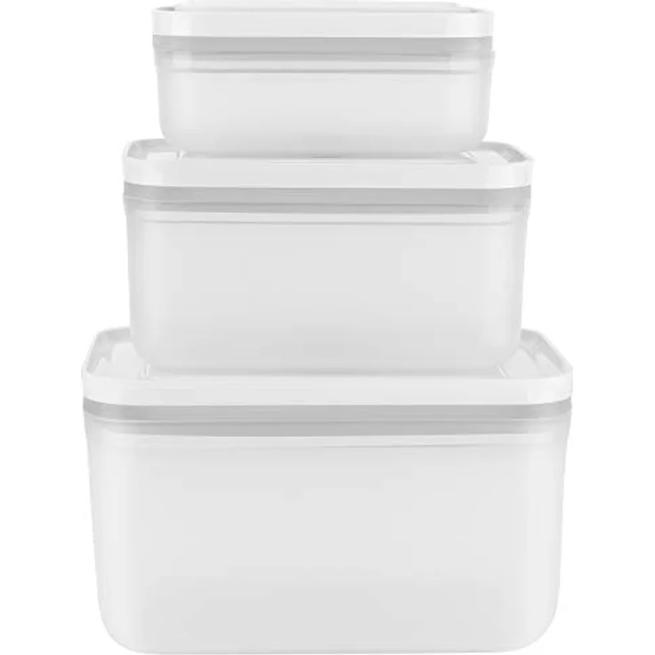 ZWILLING ZWILLING VAKUUM BOXSET, S/M/L / 3-TLG, KUNSTSTOFF, WEISS, Fresh & Save, 19 x 5 cm – Bild 2