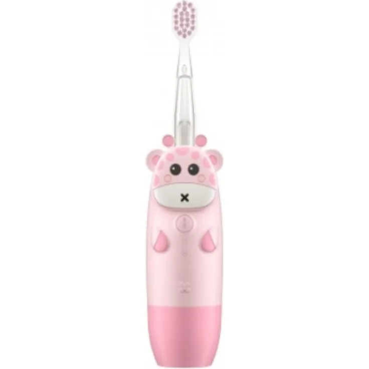 InnoGIO GIOgiraffe Sonic Toothbrush for Kids, 7-farbiger leuchtender Kopf, DuPont-Borsten, geeignet für Kinder von 2 bis 12 Jahren, bunt