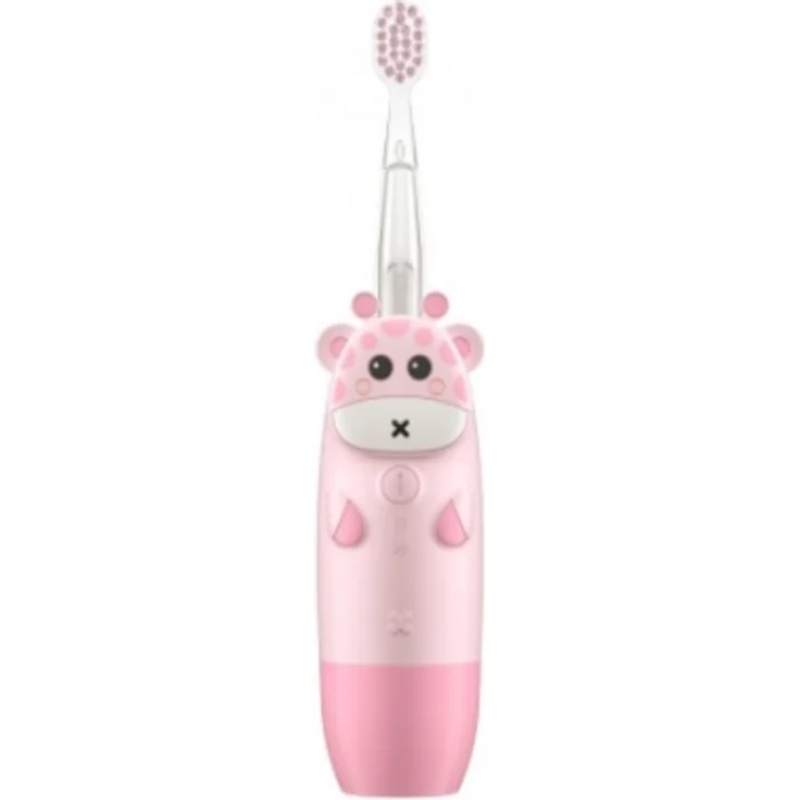 InnoGIO GIOgiraffe Sonic Toothbrush for Kids, 7-farbiger leuchtender Kopf, DuPont-Borsten, geeignet für Kinder von 2 bis 12 Jahren, bunt