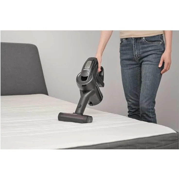 SENCOR 3-in-1 Akku-Staubsauger SVC 8726BK, 400W, 25,2V, 50 Min. Laufzeit, HEPA-Filter, Schwarz, motorisierte Bodenbürste, LED-Beleuchtung – Bild 4