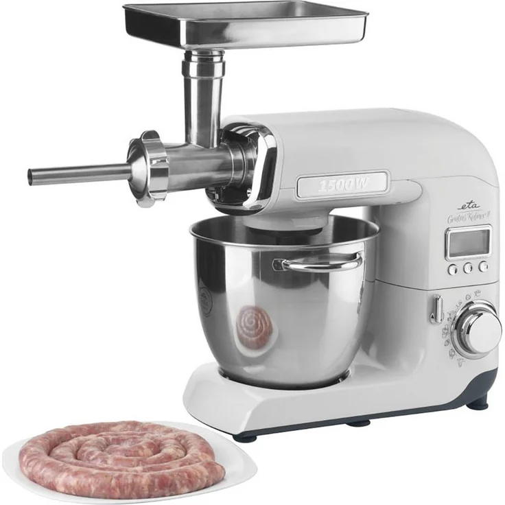 ETA Wurstfüllaufsatz ETA002891020, Zubehör für Küchenmaschine Gratus (ETA0028/0038), Küchenmaschine Gratussino (ETA0023), Küchenmaschine Gustus (ETA0128/1128/3128), Küchhenmaschine Meno/Mezo (ETA0030/0033/0034) Fleischwolf ETA6075 Besto, nur nutzbar mit d