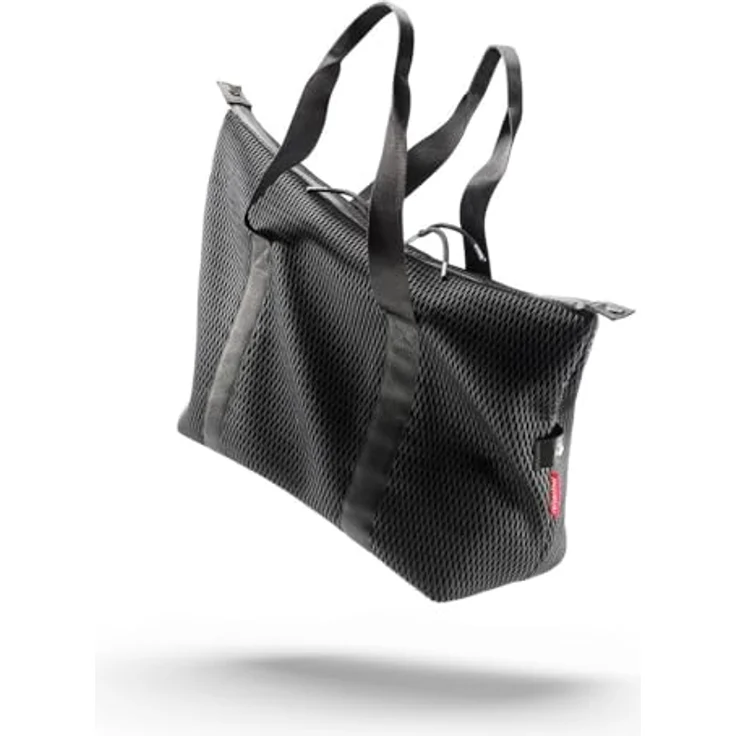 reisenthel Extralite Weekender M, Einkaufstasche aus strapazierfähigem Netzgewebe, 28 l Volumen, Mesh Black – Bild 5