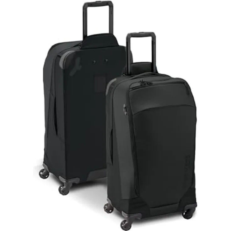 Eagle Creek Tarmac XE, 95L Koffer mit 4 Rollen, Schwarz, robust, durchstichsichere Reißverschlüsse, verstellbare Kompressionsflügel