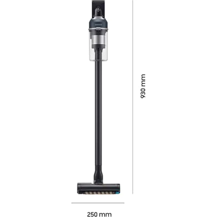Samsung Jet 85 Wet&Clean Akku-Staubsauger, 210 W, Inkl. Wischaufsatz Spray Spinnig Sweeper und weiterem Zubehör, Blau, VS20C85G7TB/WD – Bild 2
