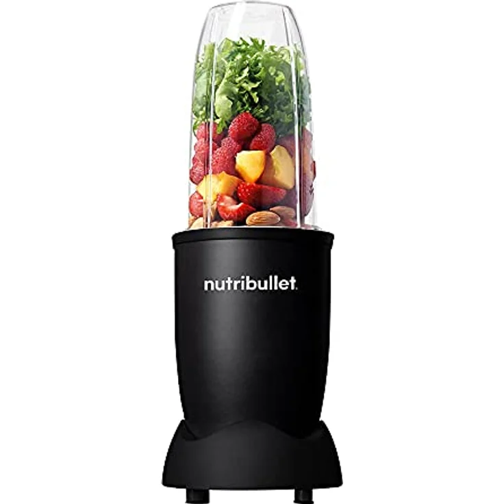 NutriBullet PRO Exclusive Zwart, Standmixer mit 900-Watt-Motor und Edelstahlklingen, Schwarz – Bild 2