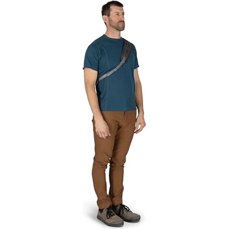 Osprey Daylite Sling Umhängetasche, 36 cm, geräumig und leicht, aus recyceltem PET, Gelb – Bild 8