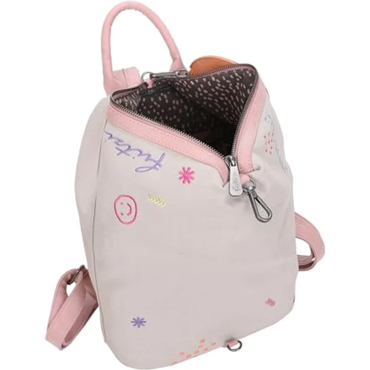 Fritzi aus Preußen Marit Limited City Rucksack, 31 cm, 100% Polyester, weiss – Bild 6