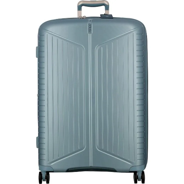 Jump Evae 4 Rollen Trolley 76 cm, Dehnfalte, 100% Polypropylen, blau