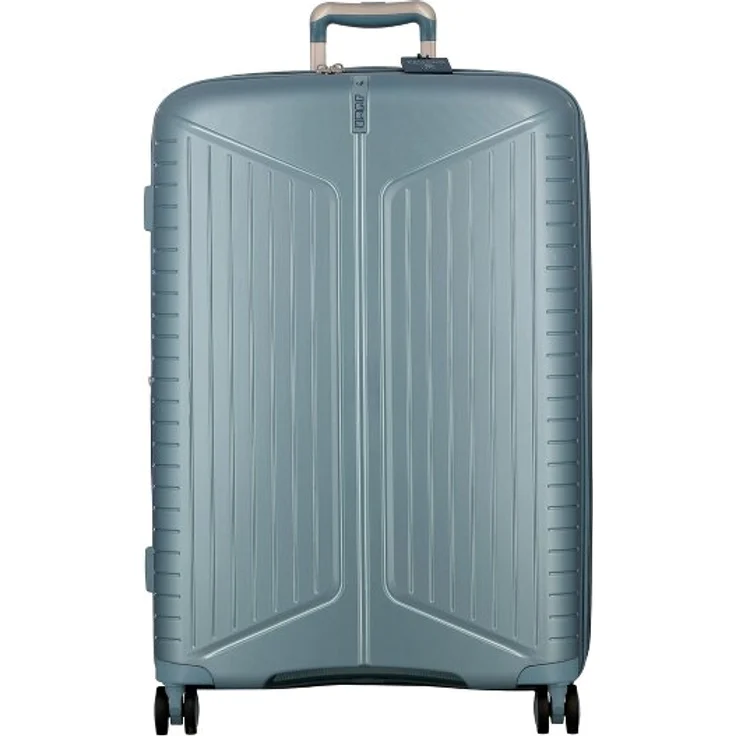 Jump Evae 4 Rollen Trolley 76 cm, Dehnfalte, 100% Polypropylen, blau