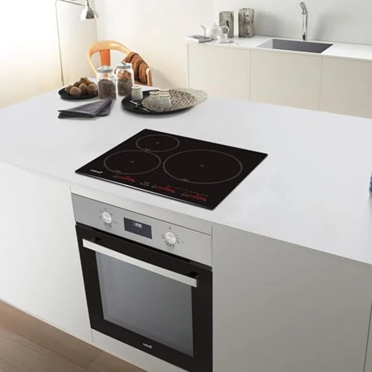 Cata Gas-Kochfeld Cata INSB6003E2BK, Induktionskochfeld 60 cm 7100 W, Schwarz – Bild 5