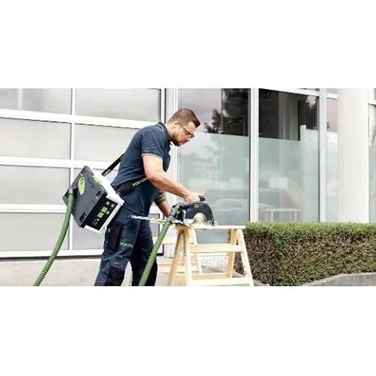 Festool Akku-Absaugmobil CTLC SYS I-Basic CLEANTEC, Kompaktes Systainerformat, kabellos, 36 V-Turbine – Bild 8
