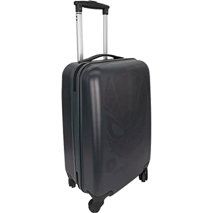 Undercover Kinder Hartschalen Trolley Handgepäck, 4 Rollen, 21 x 56 x 35 cm - 36 l, Motiv: Spider-Man – Bild 2