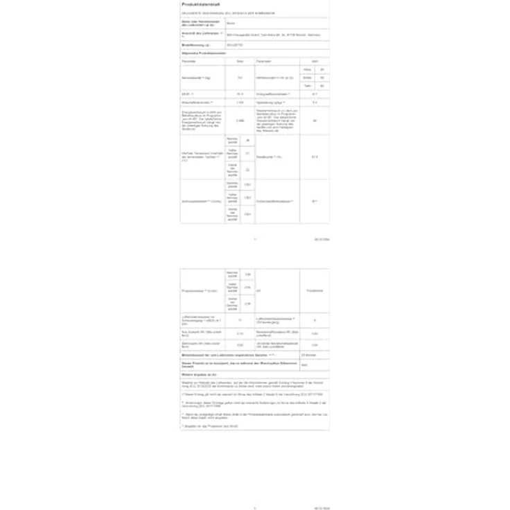Bosch Serie 6 WUU28T42, Frontlader Waschmaschine, 9 kg, Energieeffizienzklasse A, 71 dB, 1400 RPM, Nachlegefunktion, Aqua Stop – Bild 13