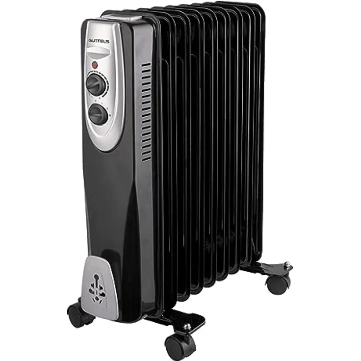 Gutfels HR 32009 sw Radiator, 2000 Watt, schwarz, Radiator – Bild 2
