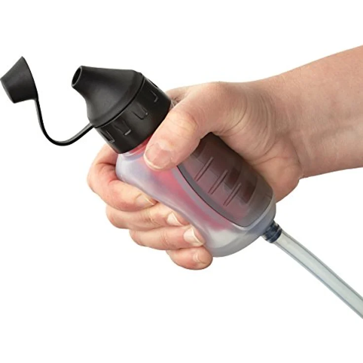 MSR TrailShot Mikrofilter, kompakter Wasserfilter mit Hohlfasertechnologie, 1 L/min Durchflussrate, für 2000 Liter Wasser – Bild 4