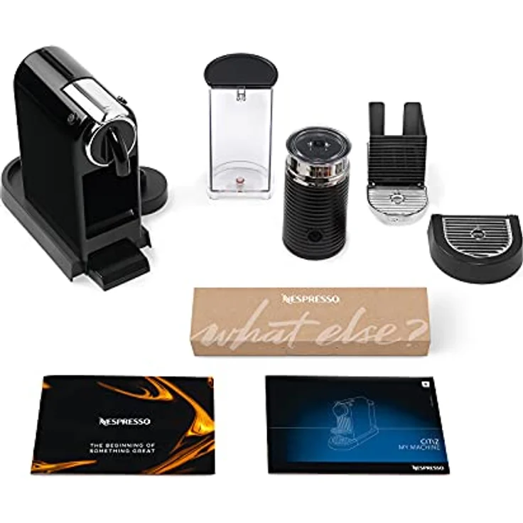 De'Longhi Nespresso Citiz EN267.BAE Kapselmaschine, Hochdruckpumpe und ideale Wärmeregelung mit Aeroccino (Milchaufschäumer), Energiesparfunktion, Schwarz – Bild 8