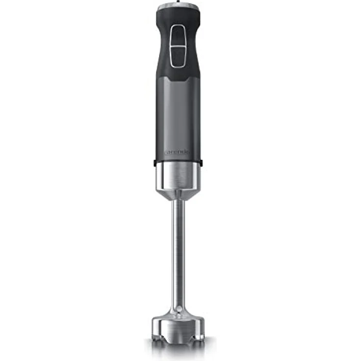 Arendo Handmixer & Rührgeräte 1000 Watt inkl. Messbecher - vierflügeliges Messer - abnehmbarer Mixfuß - Edelstahl Cool Grey – Bild 2