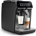 Philips Kaffeevollautomat EP3349, Langlebiges Keramikmahlwerk, SilentBrew, Schwarz