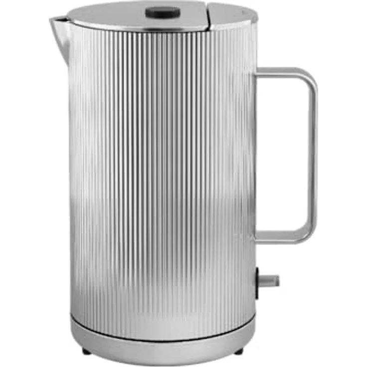 Georg Jensen Wasserkocher Bernadotte Edelstahl, 1,5 l, Art Déco-inspiriertes Design, LED-Lichtanzeige, Edelstahloberfläche – Bild 2
