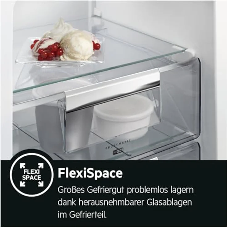 AEG TAB7N12EF Einbau-Gefrierschrank / 1225 mm / 122 L / NoFrost / Touch-Display / Festtür / E, Weiß – Bild 5