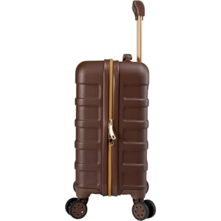 Cabin Max Anode 30L Handgepäck Koffer, Hartschale, leicht, 4 Räder, 45x36x20 cm, Braun, geeignet für Easyjet unter dem Sitz – Bild 3