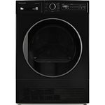 Telefunken T-K8-10-B-V2 Trockner, 8kg Kondenstrockner mit 15 Programmen, Knitterschutz & Trommelreversierung, schwarz