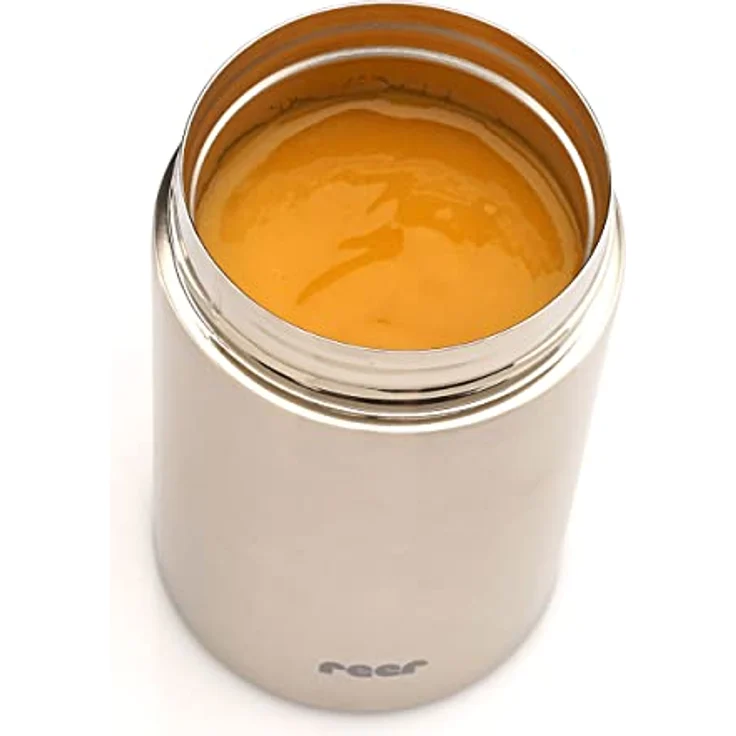Reer Edelstahl-Warmhalte-Box PURE für Baby-Nahrung, 300 ml, silber 90408 W – Bild 7
