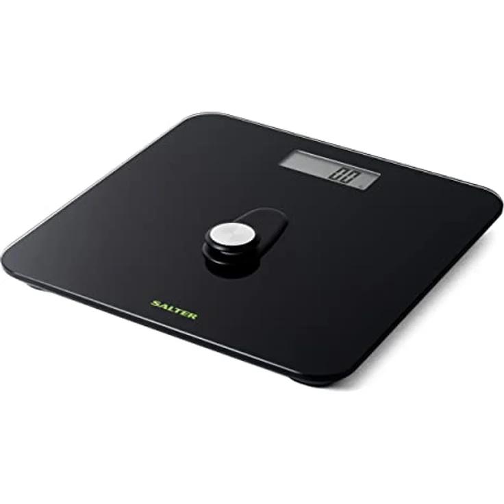 Salter 9224 BK3R Eco Körperwaage - glas badezimmerwaage, digitale personenwaagen, einfaches LCD Display, Step-On-Technik, keine Batterien erforderlich, kompakte elektronische waage, 15 Jahre Garantie – Bild 3