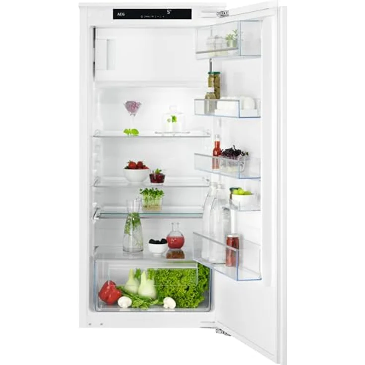 AEG TSF5O12WDF Einbaukühlschrank / 1225 mm / 4-Sterne-Gefrierfach / 181 L / Festtür / D – Bild 1