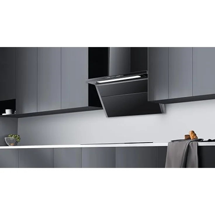 Wolkenstein Dunstabzugshaube WS55-90A++GCB | Schwarz | 90cm Breite | Touch Control | Auto-Opening Funktion | LED-Beleuchtung | Energieeffizienzklasse A++ – Bild 2