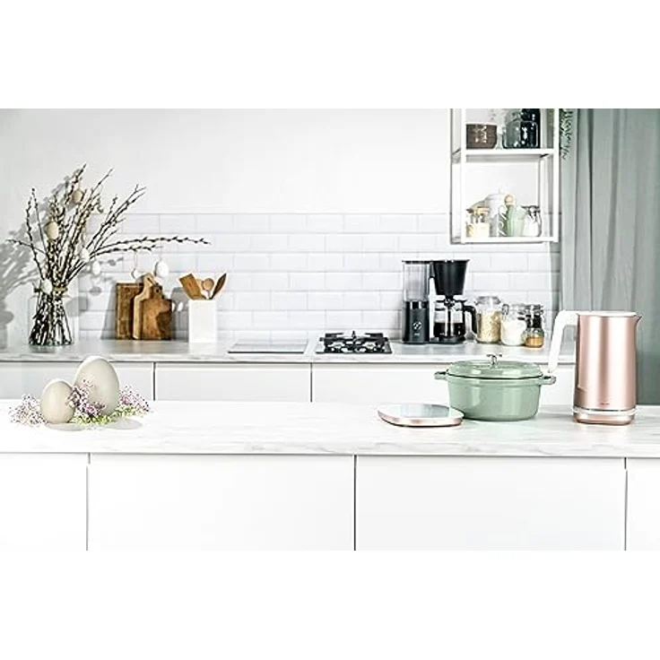 Zwilling Enfinigy Digitale Kuchenwaage, max. Tragkraft 10kg, TARA-Funktion, LCD-Display, rose – Bild 5