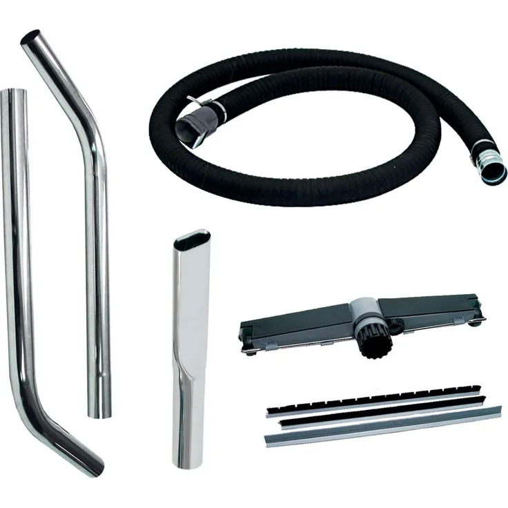 Cleancraft Schlauch- & Düsensatz ölresistent, 4m Ø 38 mm für Nass- und Trockensauger