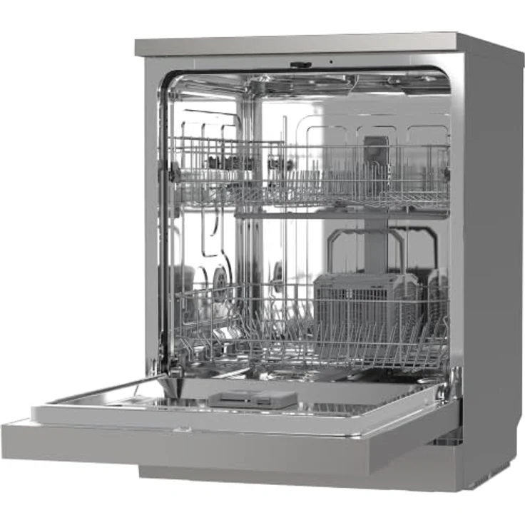 homeX DWFS601449E-S Geschirrspüler, freistehend, 60 cm, 14 Maßgedecke, 6 Programme, AquaStop, Unterbaufähig, 49 dB – Bild 12