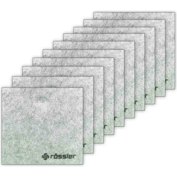 Air2Go Vorfilter / Fettfilter für Dunstabzugshaube Rössler 400, 10 Stück, effiziente Staub- und Fettfiltration
