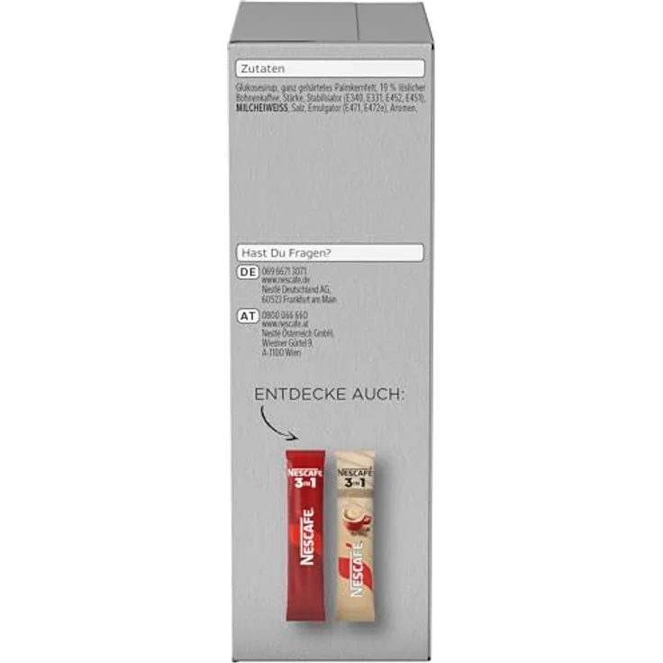 Nescafé 2in1 Sticks, Instantkaffee mit Creamer, Instant Kaffee, 10 Portionssticks - Preisvergleich – Bild 5