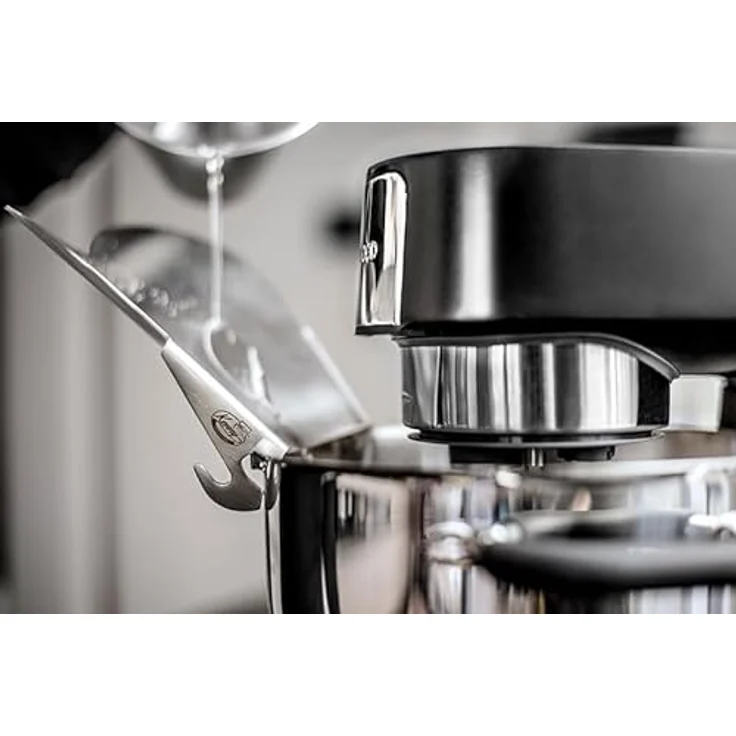 Kenny Professional Einfüllhilfe Edelstahl Herzschütte für Küchenmaschinen Zubehör: Zutaten Trichter Einfülltrichter Küchenhelfer Backzubehör kompatibel mit Kenwood Schüssel Rührschüssel – Bild 3