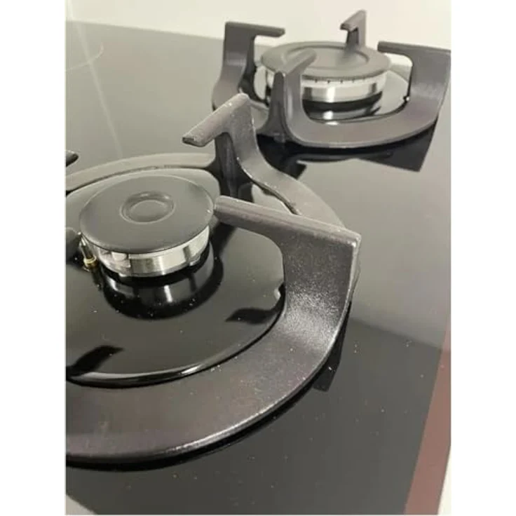 Gasline GB850-FIB + GAE60HY, Gas Einbauherdset 60cm Hybrid mit 69L Umluft-Backofen, 2 Gasbrenner und 2 Elektro-Kochzonen auf schwarzer Glaskeramik – Bild 5