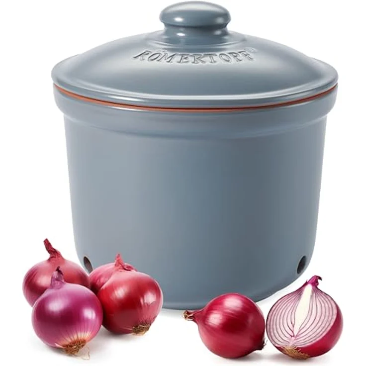 Römertopf Frischetopf Maxi ø 20 cm, Auflaufform, Grau – Bild 2