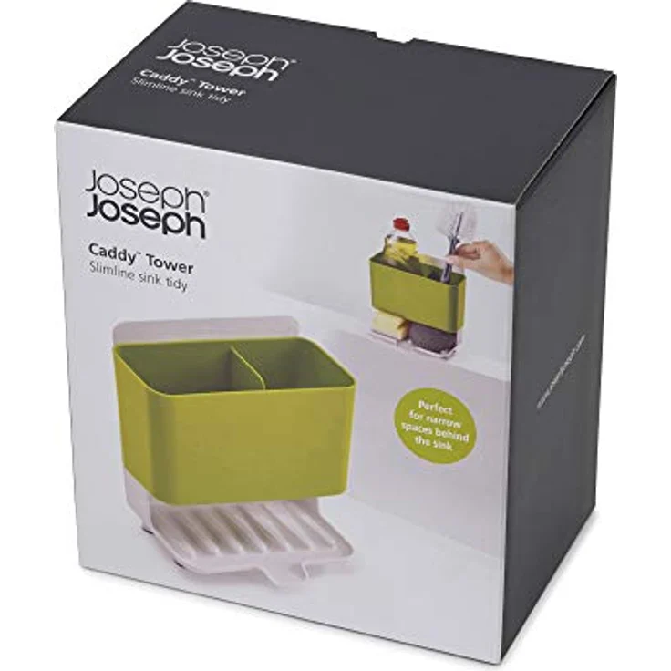 Joseph Joseph Caddy Tower - Ordnungshelfer für die Spüle - weiß-grün – Bild 6