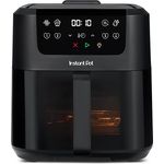 Instant Pot Vortex Compact, Heißluftfritteuse 5 l, 4 in 1 – Heißluftfrittieren, Backen, Trocknen, Aufwärmen, Schwarz, spülmaschinenfest, Antihaftbeschichtung