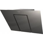 Miele DA 6488 W Pure, Motorhaube, Kamin abgewinkelt, Breite: 79.9 cm, Tiefe: 53 cm, Absaugung und Rückführung (mit zusätzlichem Rückführungsset), Graphitgrau