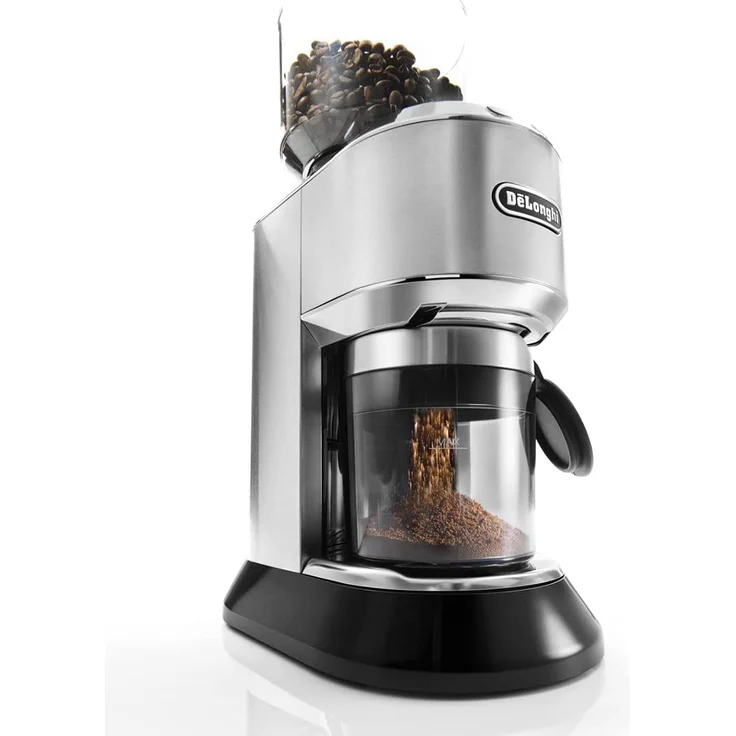 De'Longhi KG 521.M Elektrische Kaffeemühle, 18 Mahlstufen, silber – Bild 3