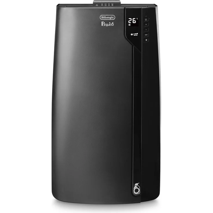 De'Longhi Pinguino PAC EX120 Silent mobiles Klimagerät mit Abluftschlauch, Klimaanlage für Räume bis 110 m³, Luftentfeuchter, Ventilationsfunktion, 24h-Timer, schwarz – Bild 1