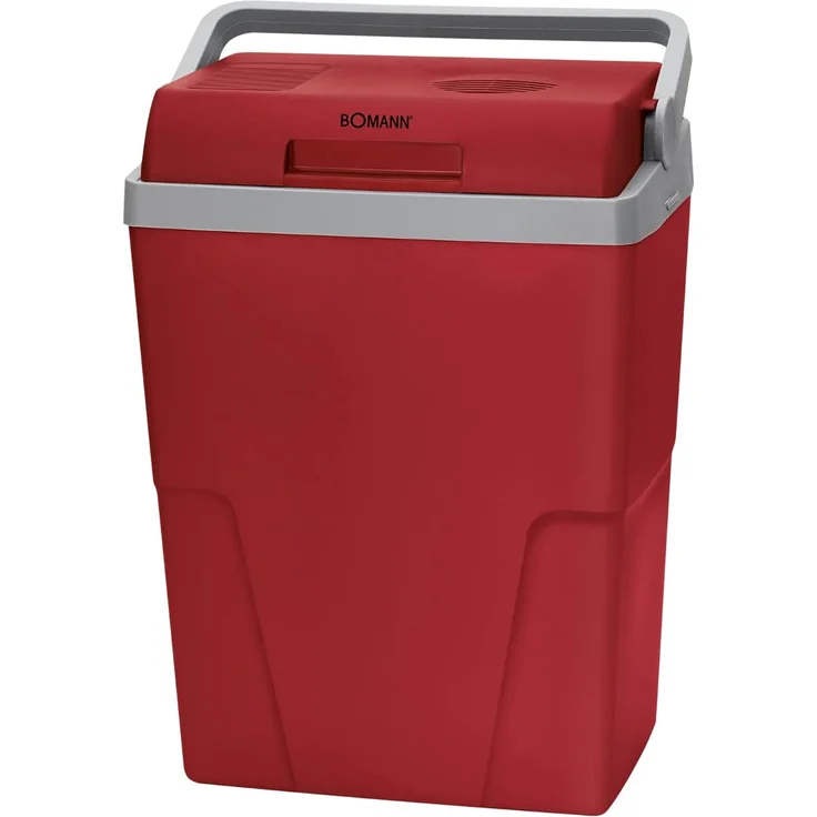 Bomann KB 6011 CB thermoelektrische Kühlbox, F, 22 Liter, mit Energiesparfunktion, Tragegriff,rot – Bild 1