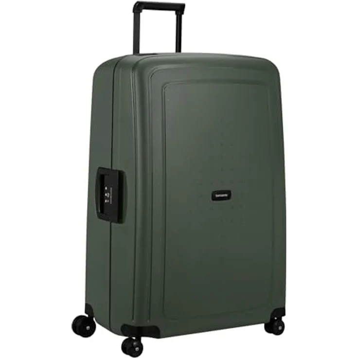 Samsonite S'Cure - Renewed Spinner XL, 81 cm Koffer mit 138 L Volumen, Grün (Dark Green), leicht & robust, 3-Punkt-Verschlusssystem, nachhaltige Materialien – Bild 1