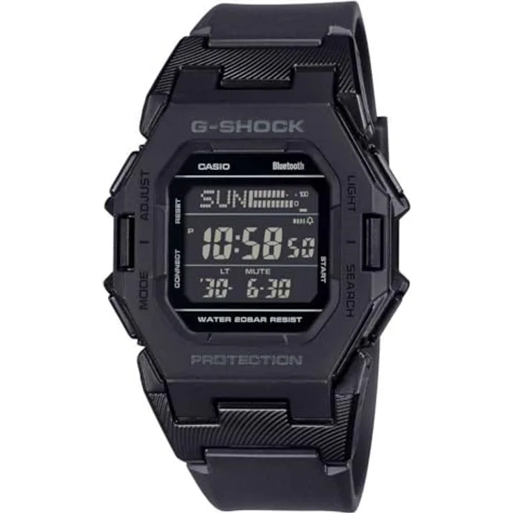 Casio G-Shock Core Digital Watch (46.3mm) Black Resin Bracelet GD-B500-1ER
