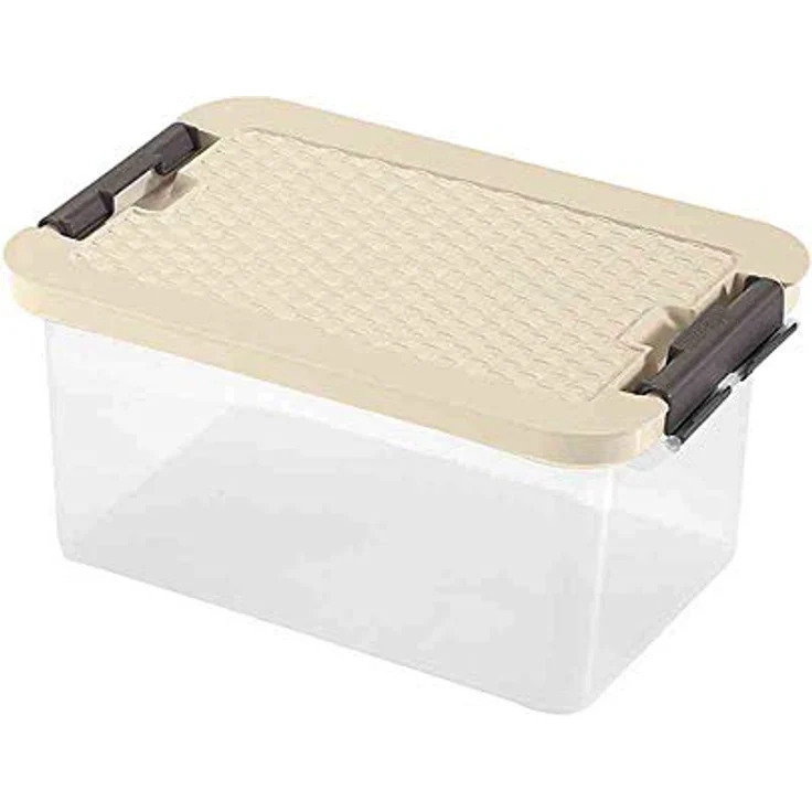 Heidrun Schubladenbox SYSTEMBOX 33 x 22 x 16 cm in Rattanoptik Deckel