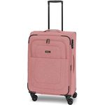 REDOLZ MEDIUM Weichschalen Koffer für Männer & Frauen | Leichter Trolley 67 cm mit 4 Doppelrollen & TSA-Schloss | mit Dehnfalte erweiterbar (Essentials 12) - Preisvergleich
